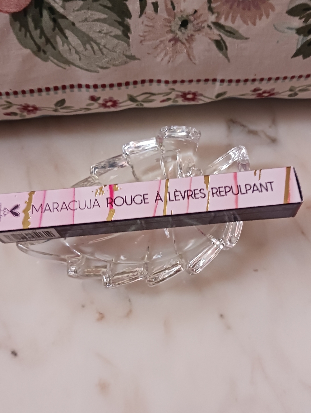 tarte Maracuja Rouge Lip Gloss - Pink with Gold Accents